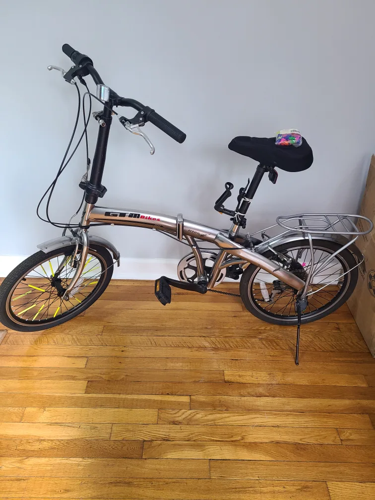 GT Bikes LT2.0 Folding Bike - Silver