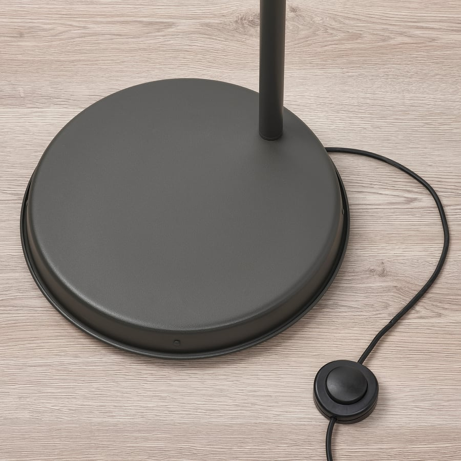Ikea Black Floor Lamp - Like New - photo 4