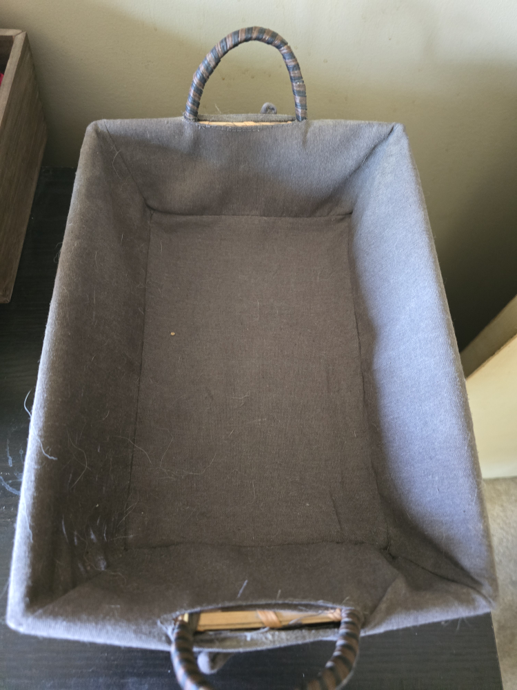 Woven Basket with Fabric Liner - photo 2
