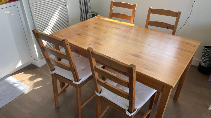 IKEA Dining Table and 4 Chairs