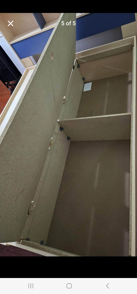 double size Bed frame with headboard - photo 3