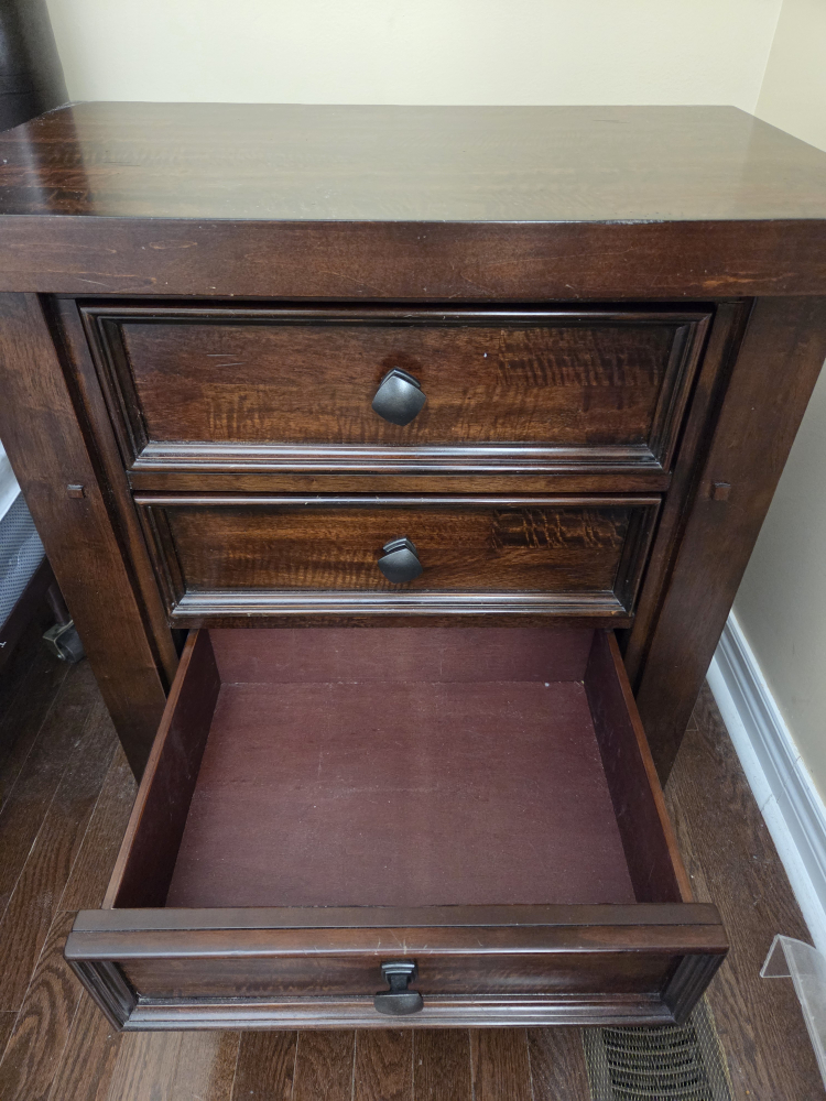 nightstand/drawer/cabinet 28x17x28" - photo 2