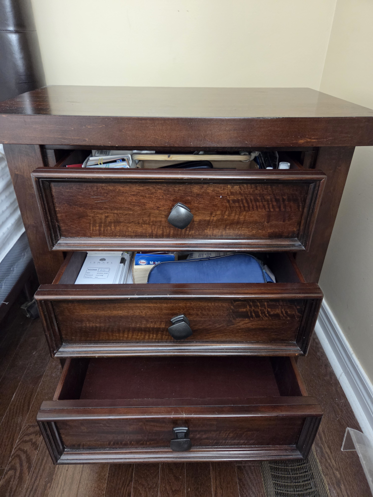nightstand/drawer/cabinet 28x17x28" - photo 3