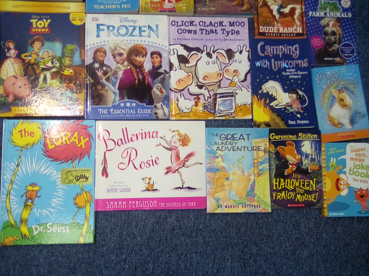 Kids Book Bundle - Disney, Dr Seuss, Geronimo Stilton + more! - photo 3