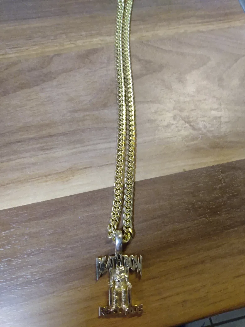 Death Row Records Gold Chain Necklace image indicator(4)