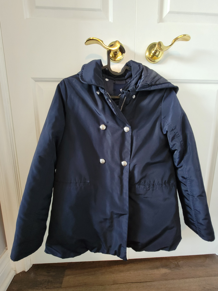 Jacadi Paris  (12A) Navy Blue Coat