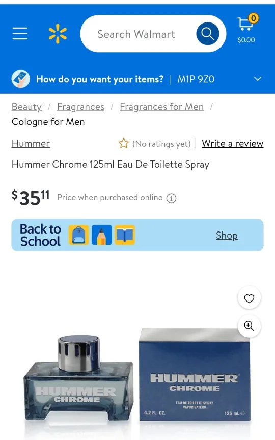 Used Hummer Chrome Eau de Toilette 4.2 fl oz .PRICE FINAL FIRM image indicator(4)