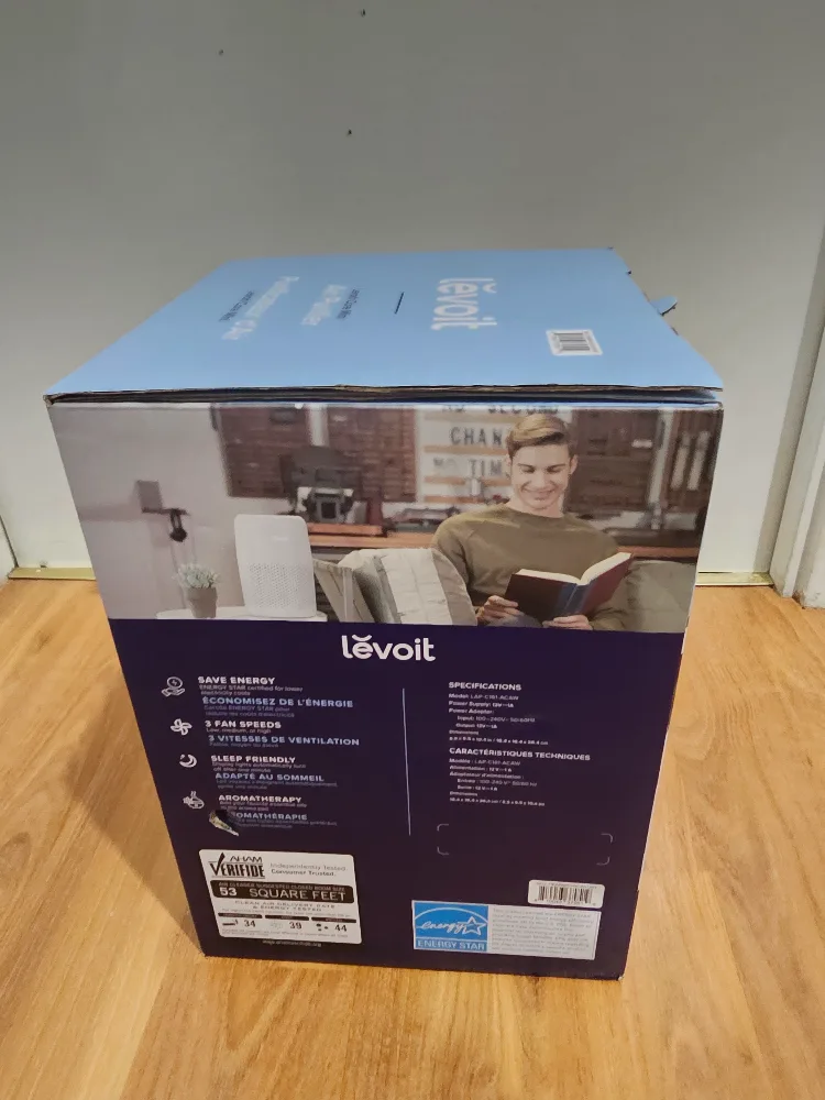 Levoit Core Mini Air Purifier FAST PICK-UP image indicator(2)