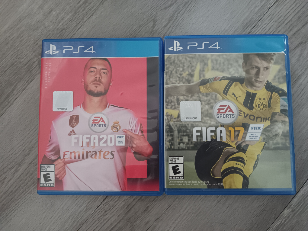 FIFA 20 & FIFA 17 For Playstation 4 (PS4) Video Games