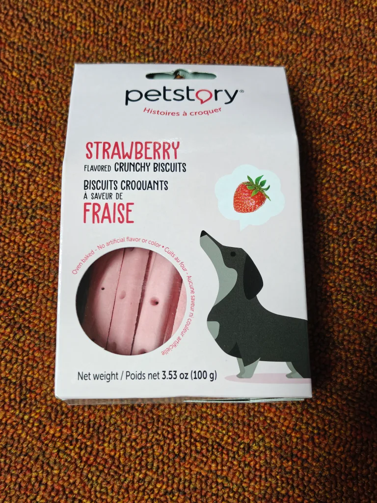 Petstory Strawberry Dog Biscuits thumbnail