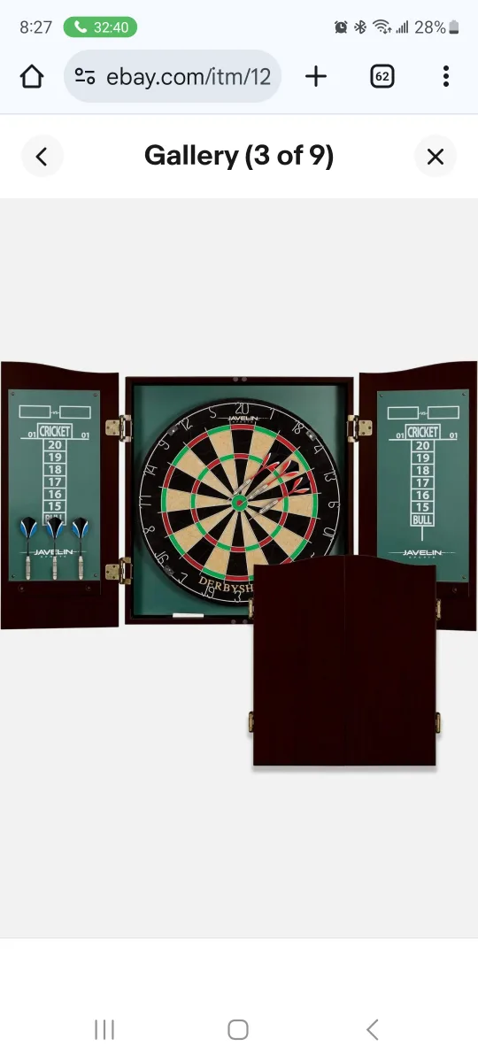 Dartboard with Cabinet thumbnail