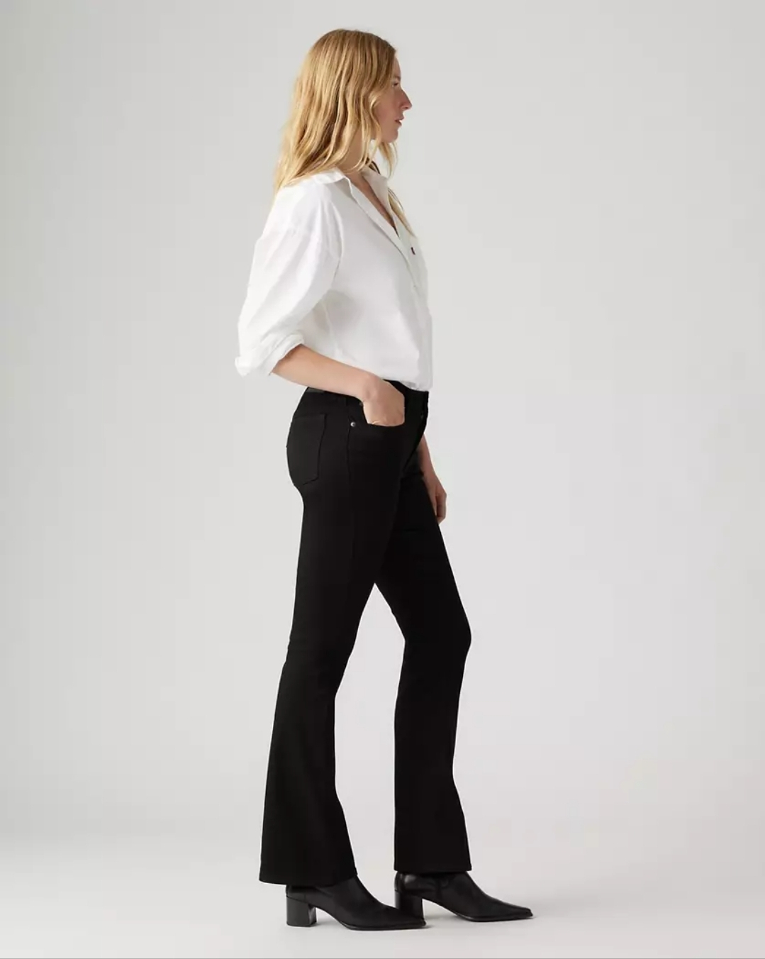 Levi’s 725 High Rise Bootcut Jeans – Women’s W26 L32 Soft Black - photo 2