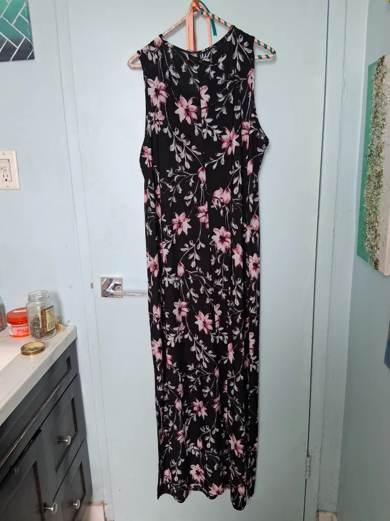 Dress Barn Floral Maxi Dress, Size 2X image indicator(3)