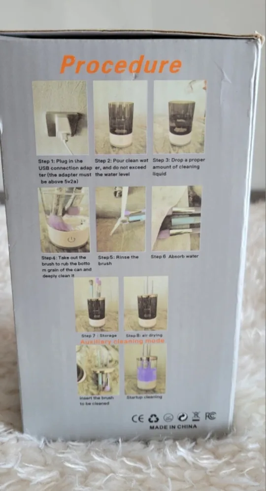 Makeup Brush Cleaner - New in Box image indicator(6)