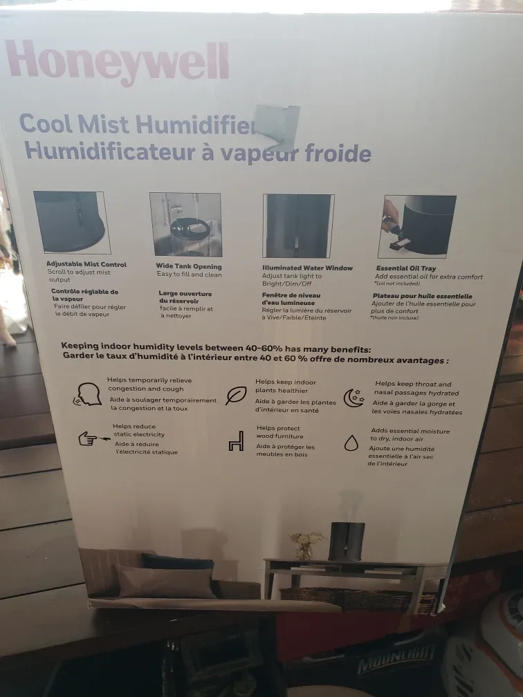 Honeywell Cool Mist Humidifier image indicator(4)