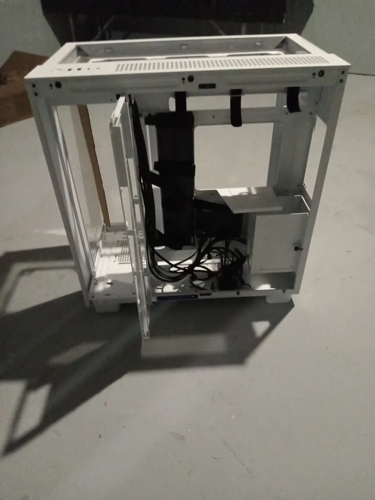 NZXT H9 GLASS White PC case image indicator(3)