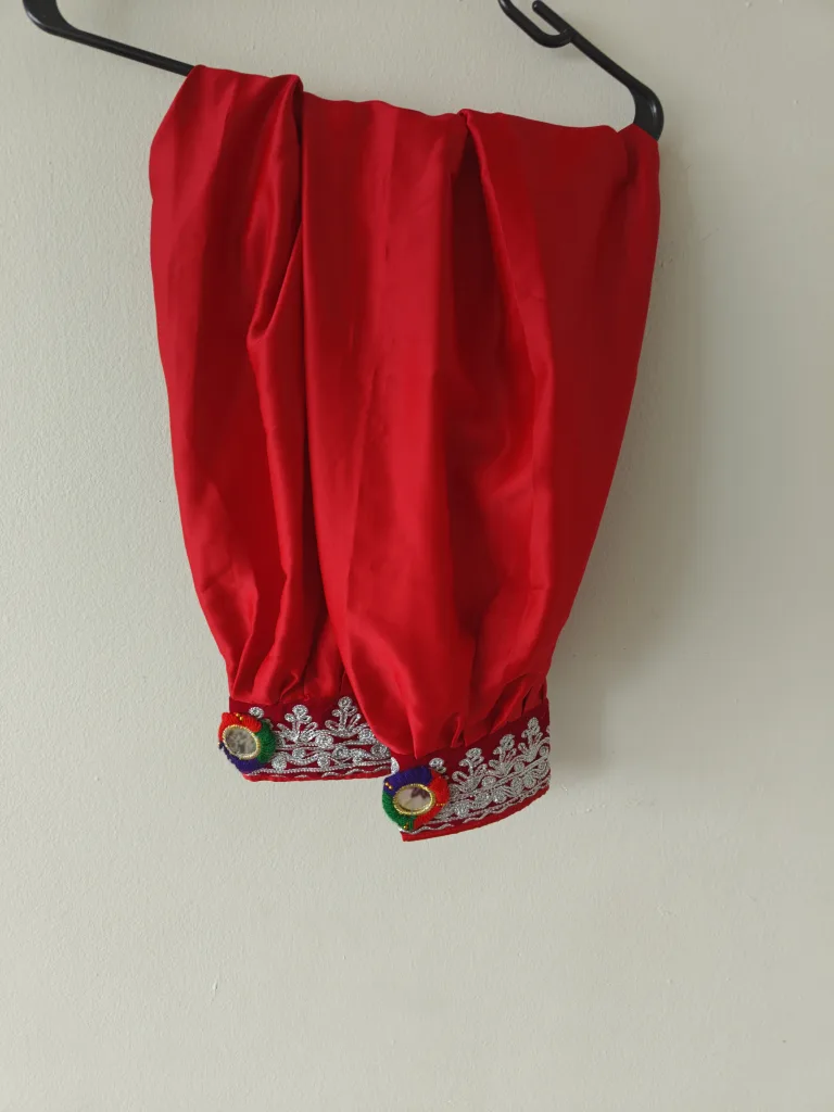 Afghanistani Traditional Dress & Pants Set image indicator(4)