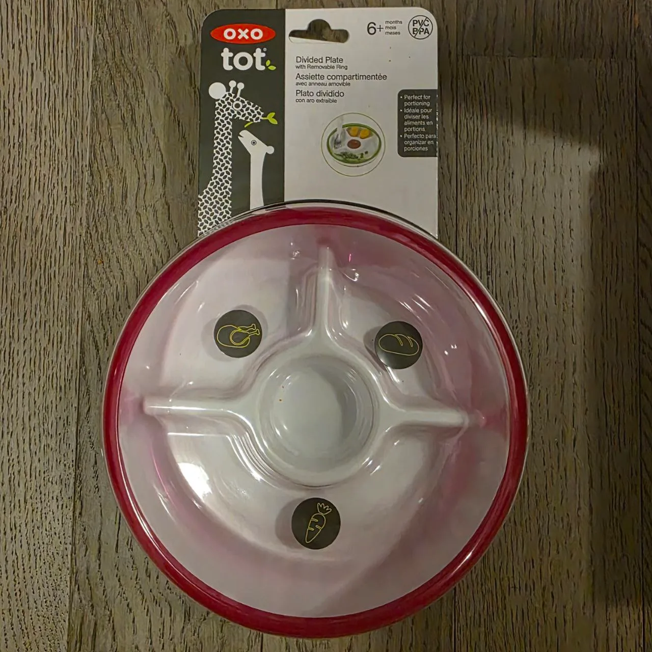 Set of 3 Insulated Sippy Cup and baby plate image indicator(2)