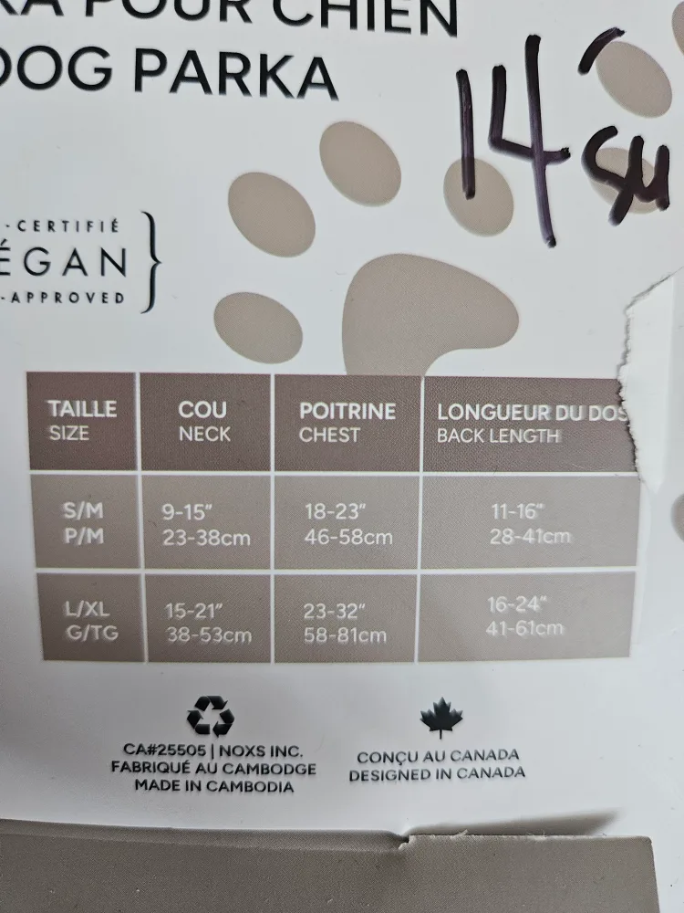 Noize Dog Parka - Size L/XL image indicator(3)