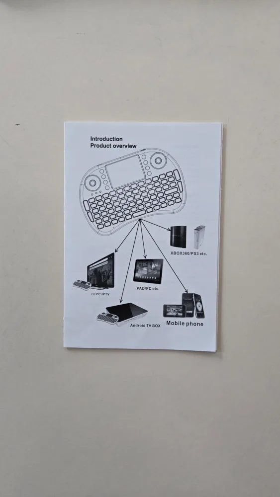 Rii mini i8+ Wireless Keyboard image indicator(3)