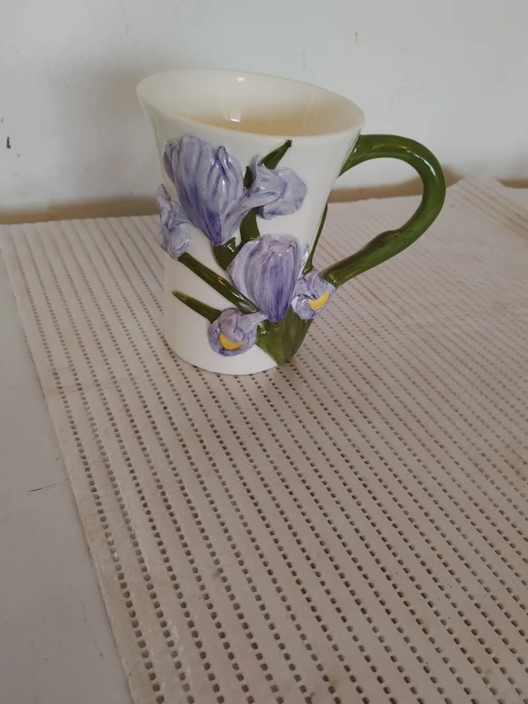 Teleflora Gift Mug with Iris Design thumbnail