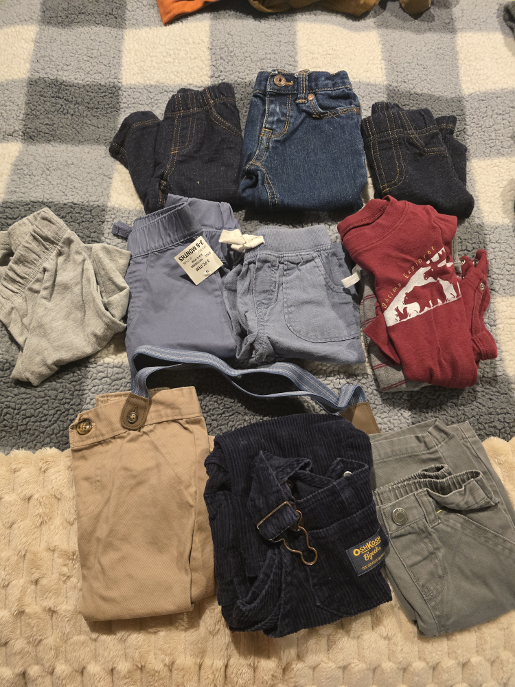 baby 3-6 month pants