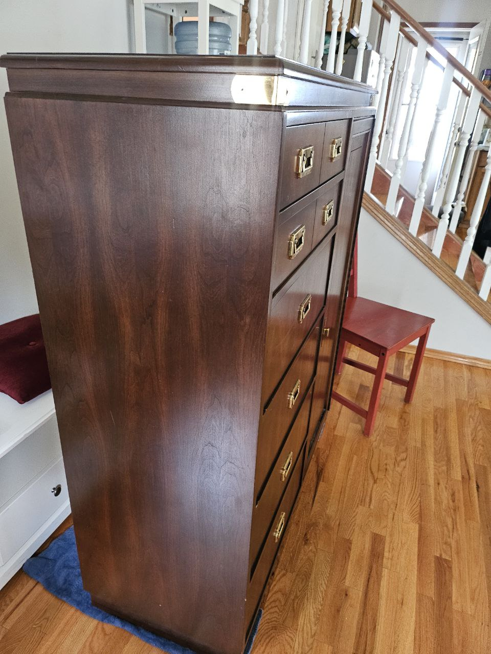 Solid wood Kroehler armoire - photo 3