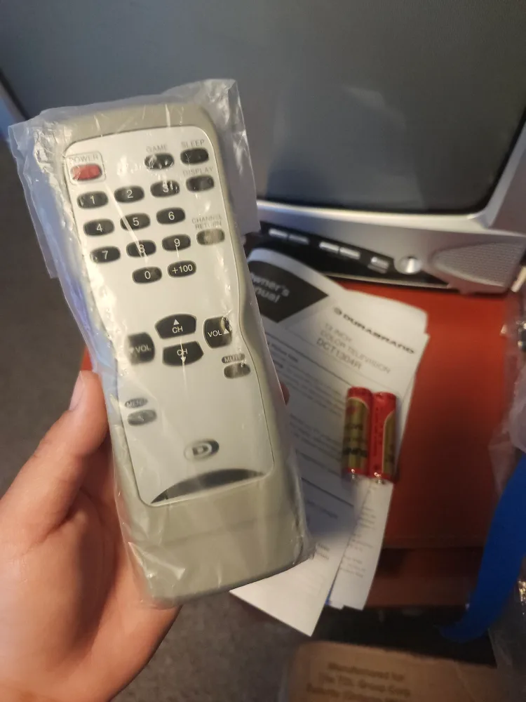 Durabrand DCT1304R 13-inch Colour TV image indicator(3)