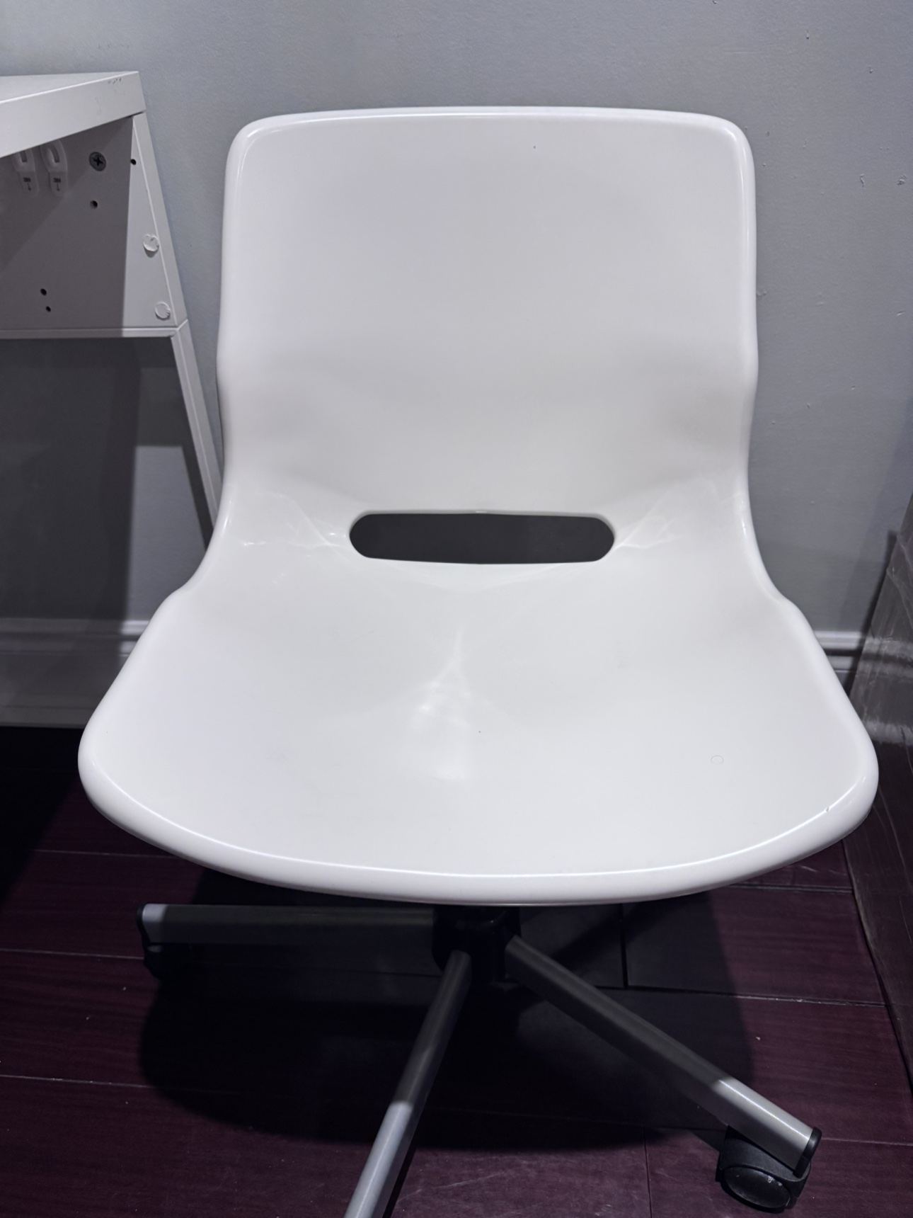 Set of compute table, chair and side shelf - photo 4