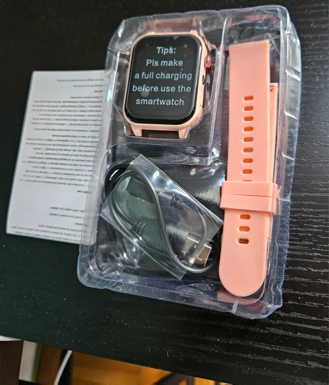 BNIB)Kids Smartwatch - Pink thumbnail