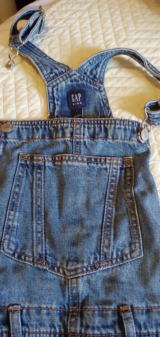 Gap Kids Denim Overalls - Size L image indicator(2)