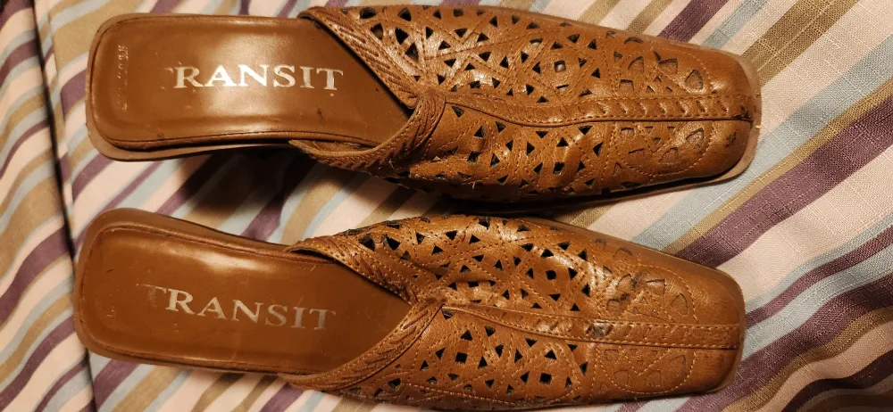 Transit Leather Mules - Size 7 thumbnail