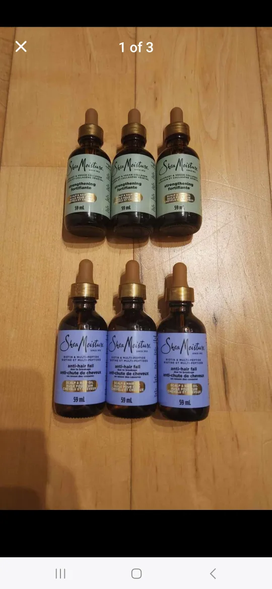 Shea Moisture Rosemary Strengthening, Biotin Anti-Hair Fall Oils thumbnail