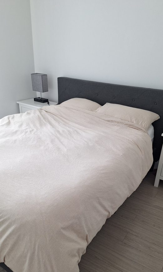 Bed frame and mattress - queen size