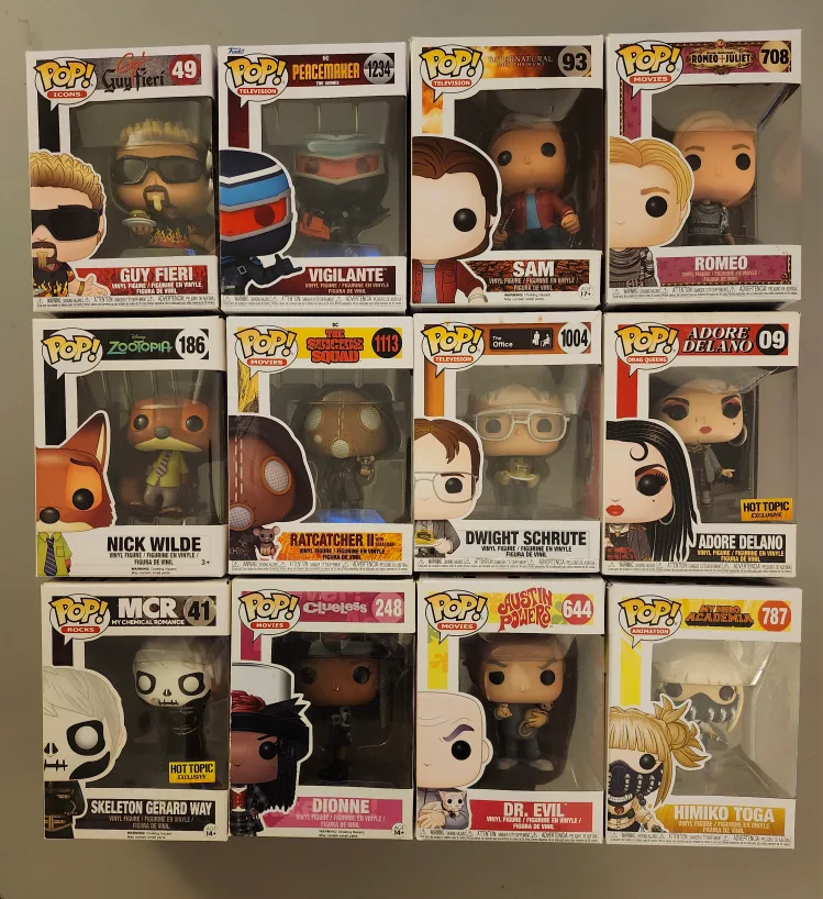 Funko Pop! Vinyl Figures - Variety of Characters thumbnail