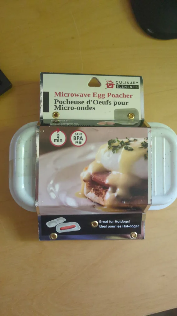 Culinary Elements Microwave Egg Poacher - New thumbnail