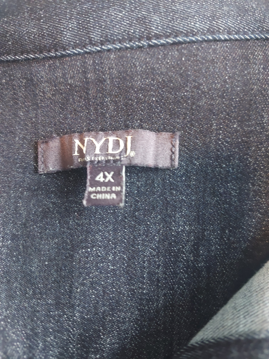 NYDJ Denim Shirt Dress - Size 4X - photo 3