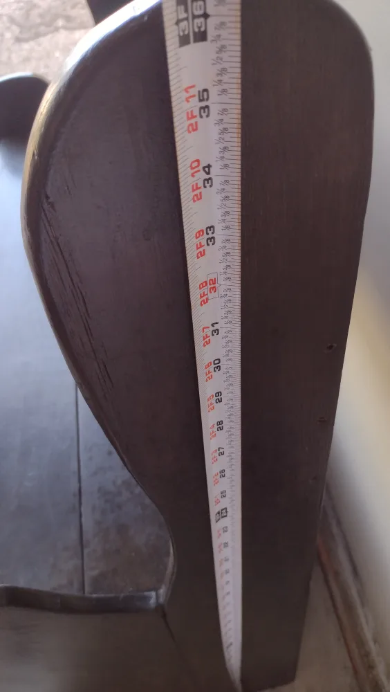 Dark Brown Wooden Storage Bench image indicator(8)