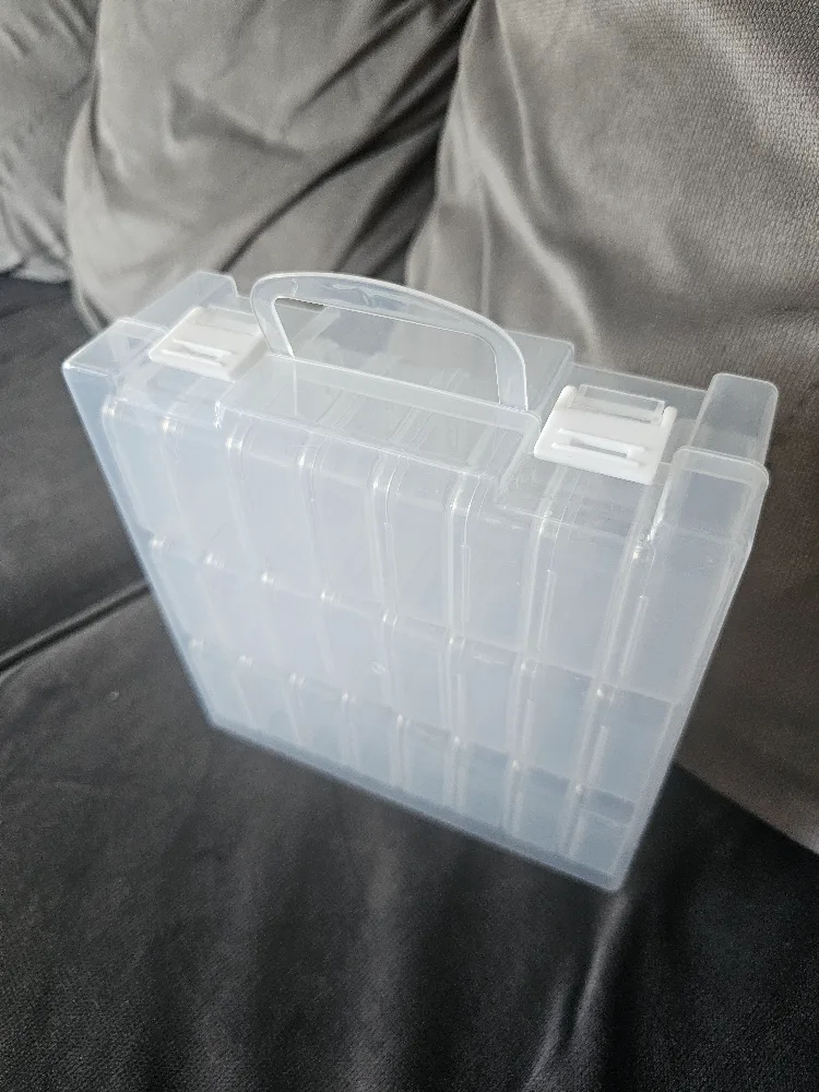 Diamond Painting Storage Containers, 24 Transparent Boxes 🧡 image indicator(2)