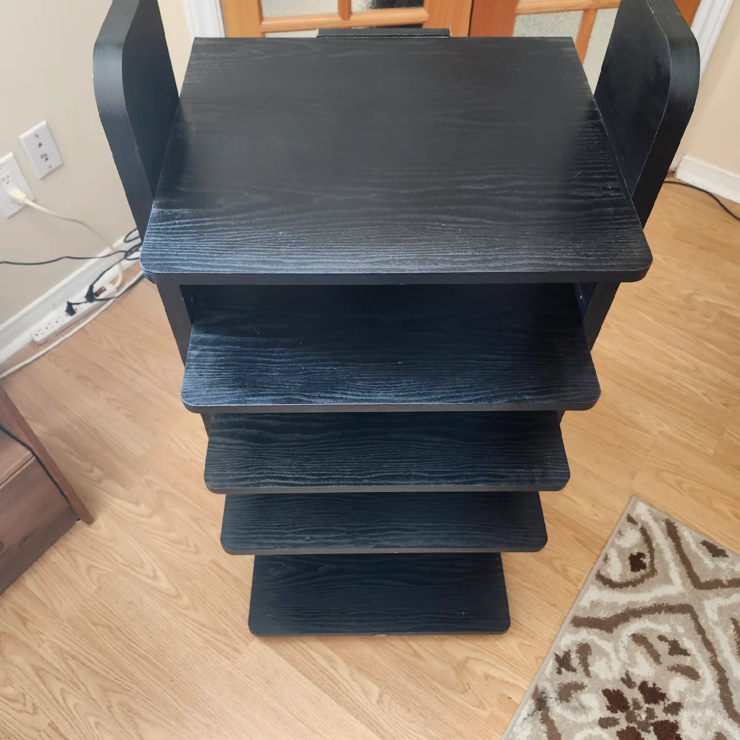 JVC Black Audio Rack Stand thumbnail