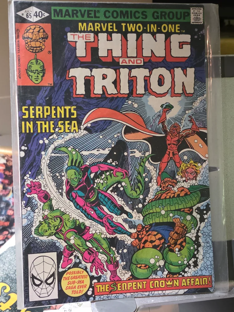 Marvel Two-In-One #65 Comic Book thumbnail
