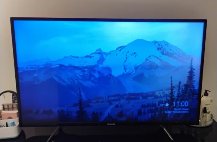 Toshiba Flat Screen TV image indicator(5)