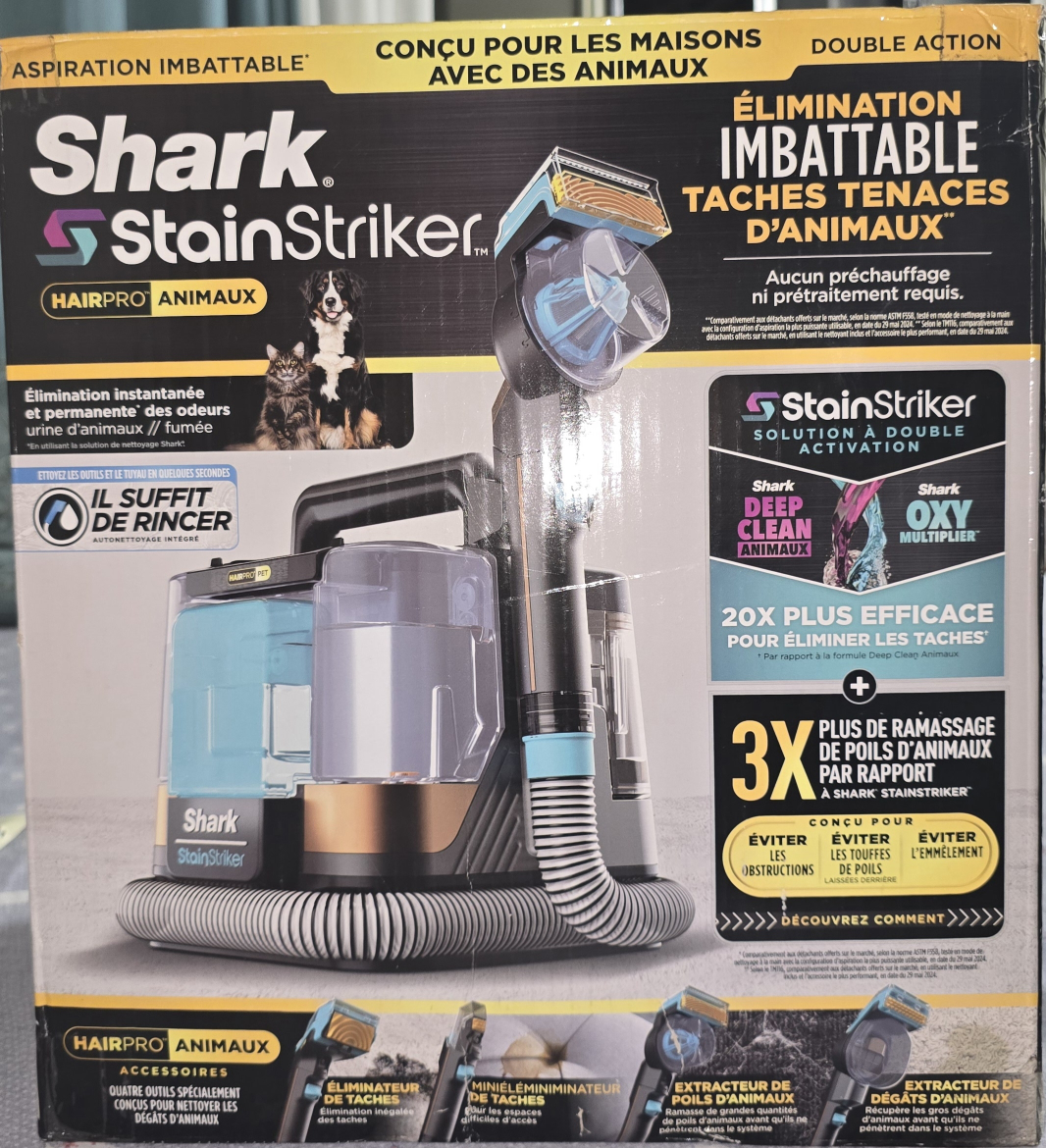 Shark StainStriker Portable Carpet & Upholstery Cleaner - photo 5