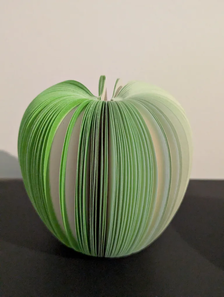 Apple Shaped Memo Pad image indicator(2)