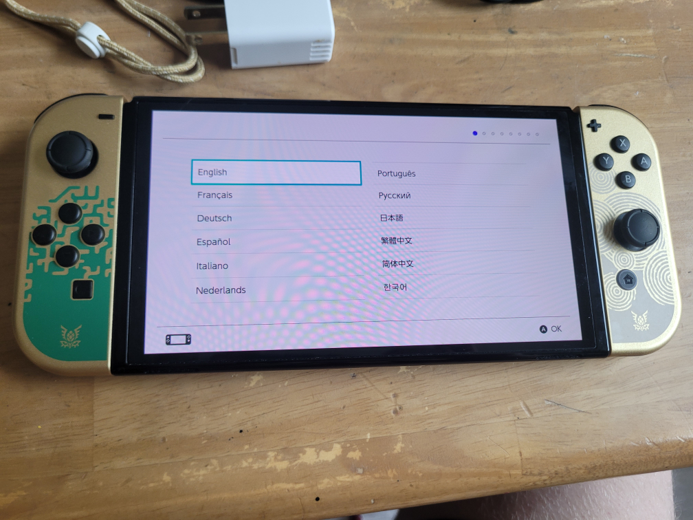 Switch OLED. Breath of the Wild limited edition. - photo 4