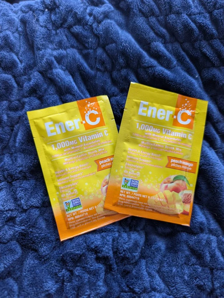 Ener-C 1000mg Vitamin C Drink Mix - Peach Mango thumbnail