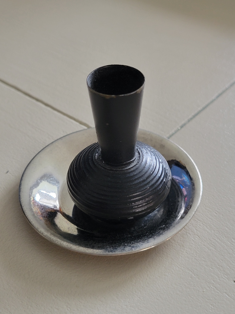 vintage Fountain Pen Holder with drip plate