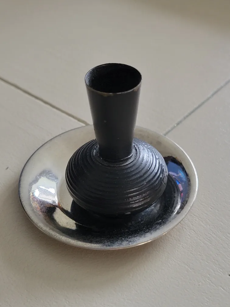 vintage Fountain Pen Holder with drip plate thumbnail
