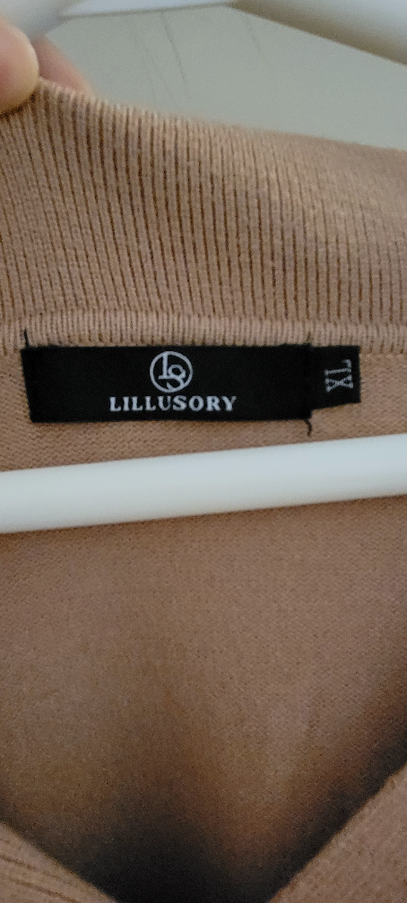 Lillusory XL Beige Sweater - photo 2