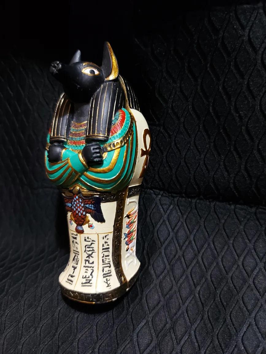 Egyptian Anubis Statue Figurine thumbnail